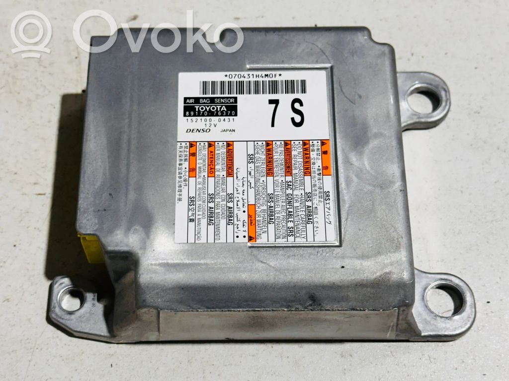 Lexus UX Airbag control unit/module 