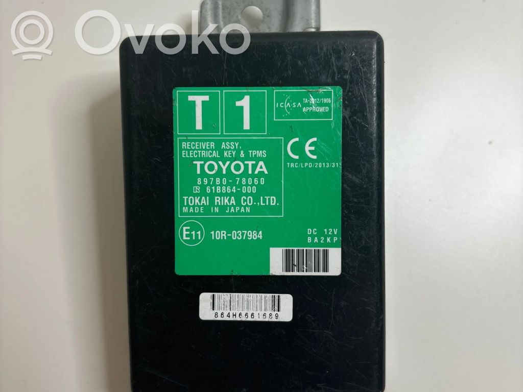 Lexus NX Tire pressure control unit 