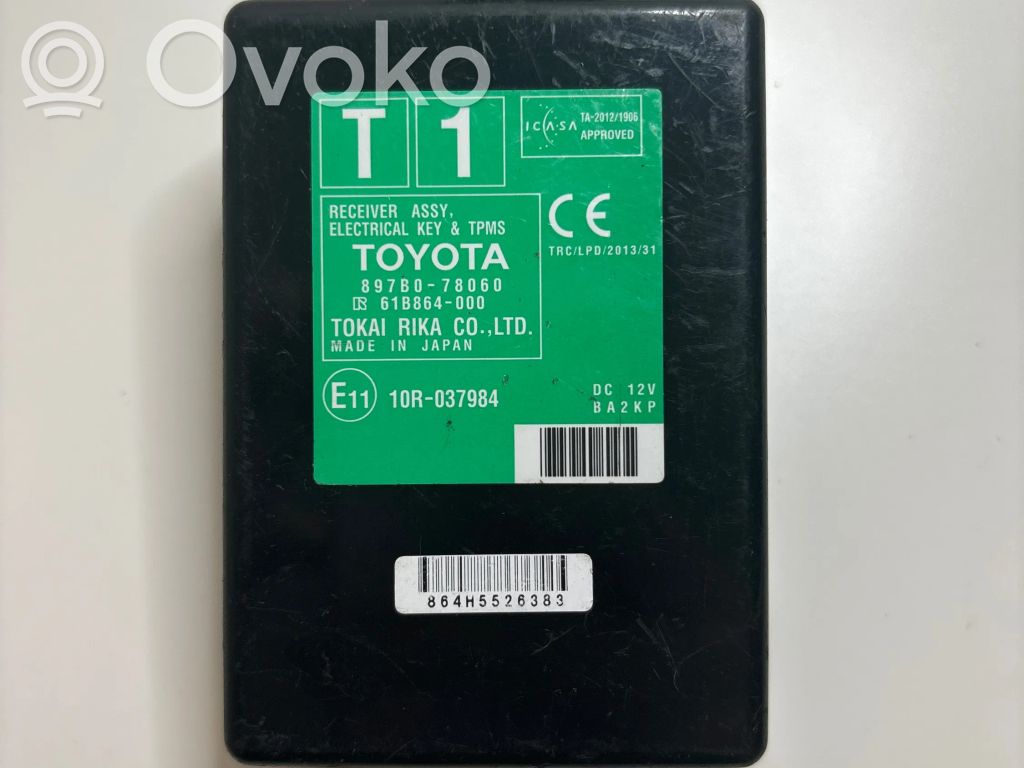 Lexus NX Tire pressure control unit 