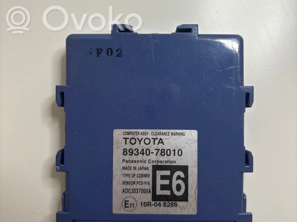 Lexus NX Parking PDC control unit/module 