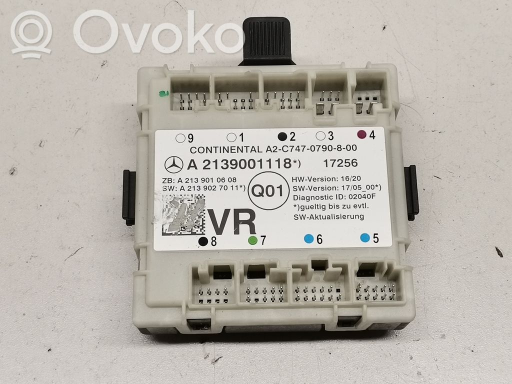 Mercedes-Benz C W205 Door control unit/module 