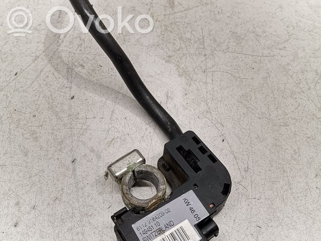 BMW X5 E70 Negative earth cable (battery) 