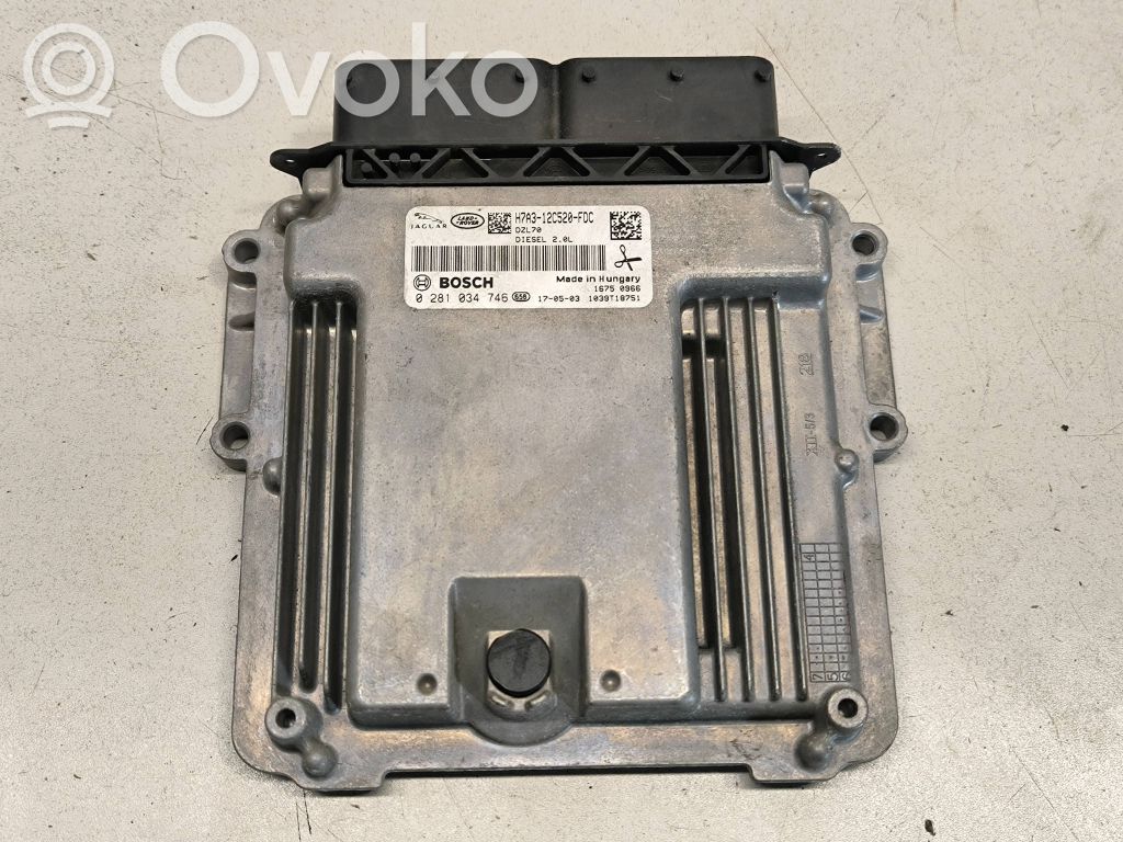 Jaguar XF Engine control unit/module 