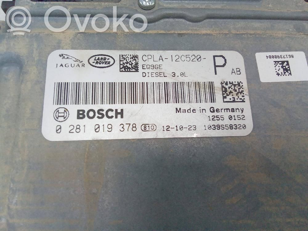 Land Rover Range Rover L405 Sterownik / Moduł ECU 