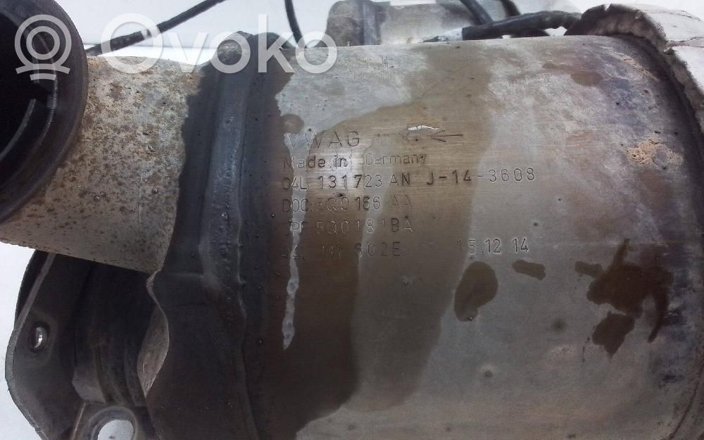 Volkswagen Golf VII Filtr cząstek stałych Katalizator / FAP / DPF 