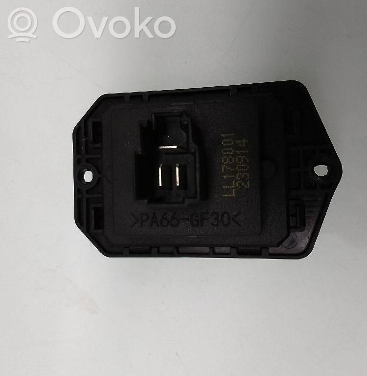 MG HS Heater blower motor/fan resistor 