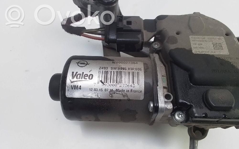 Opel Zafira C Motor și paralelogram ștergător parbriz 