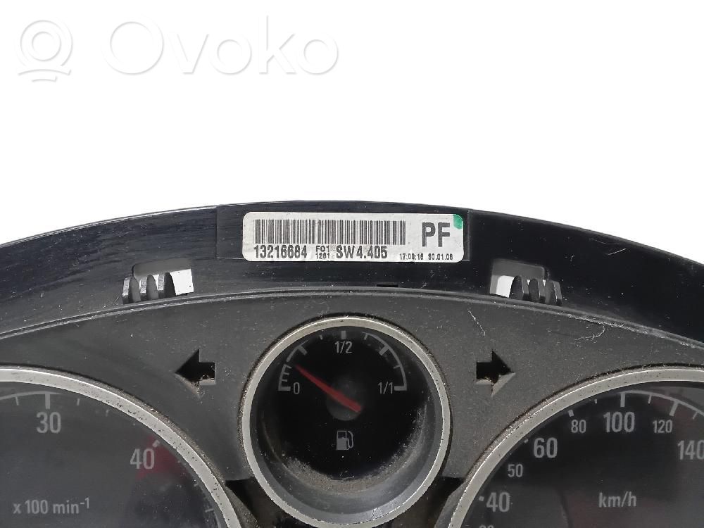 Opel Zafira B Tachimetro (quadro strumenti)