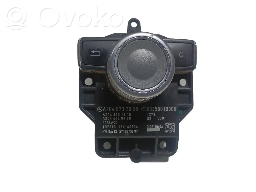 Mercedes-Benz C W204 Interruttore/pulsante di controllo multifunzione