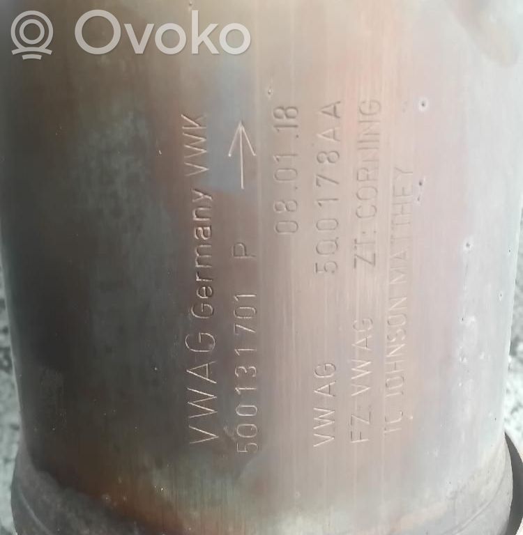 Volkswagen Golf VII Filtro antiparticolato catalizzatore/FAP/DPF 