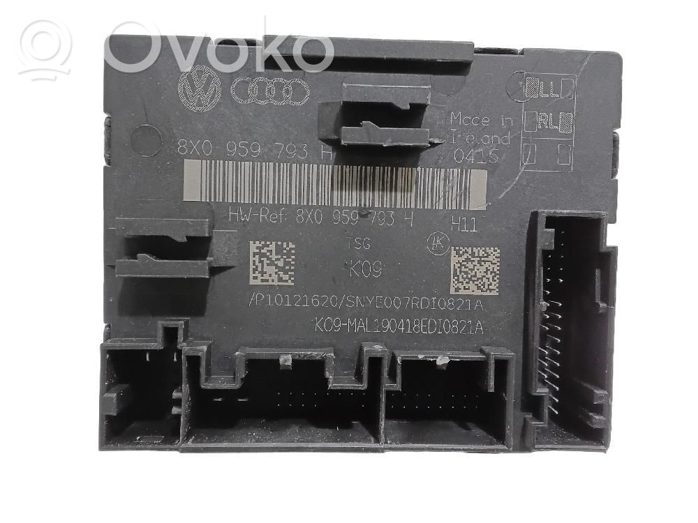 Altre centraline/moduli   8X0959793H
