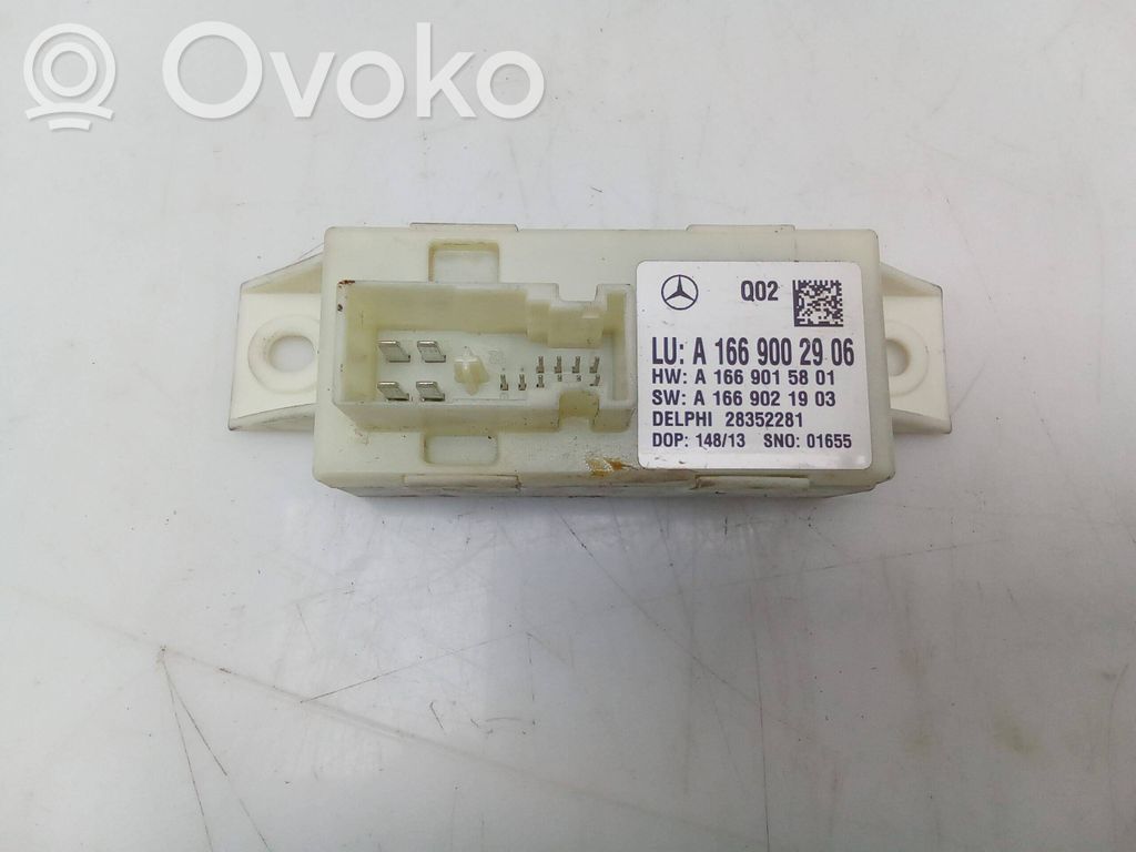 Mercedes-Benz ML W166 Autres unités de commande / modules 