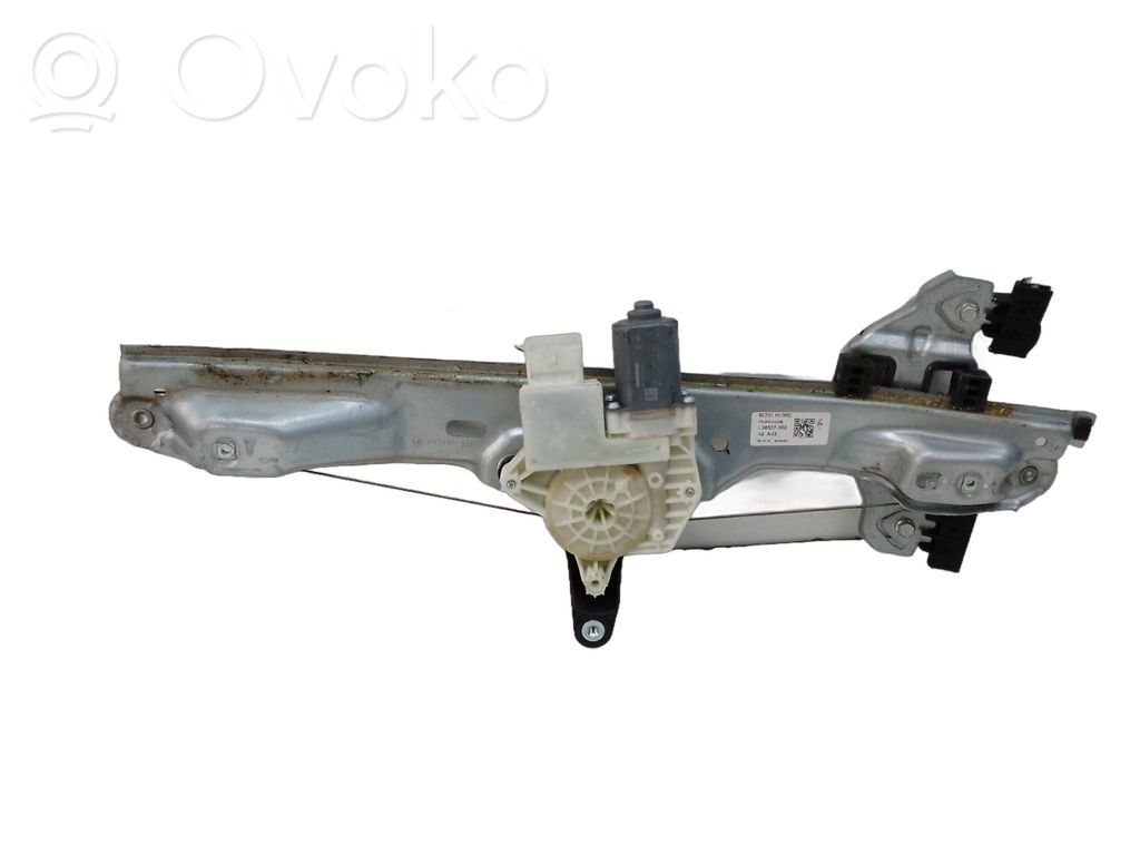 Nissan Qashqai Podnośnik szyby drzwi z silniczkiem 