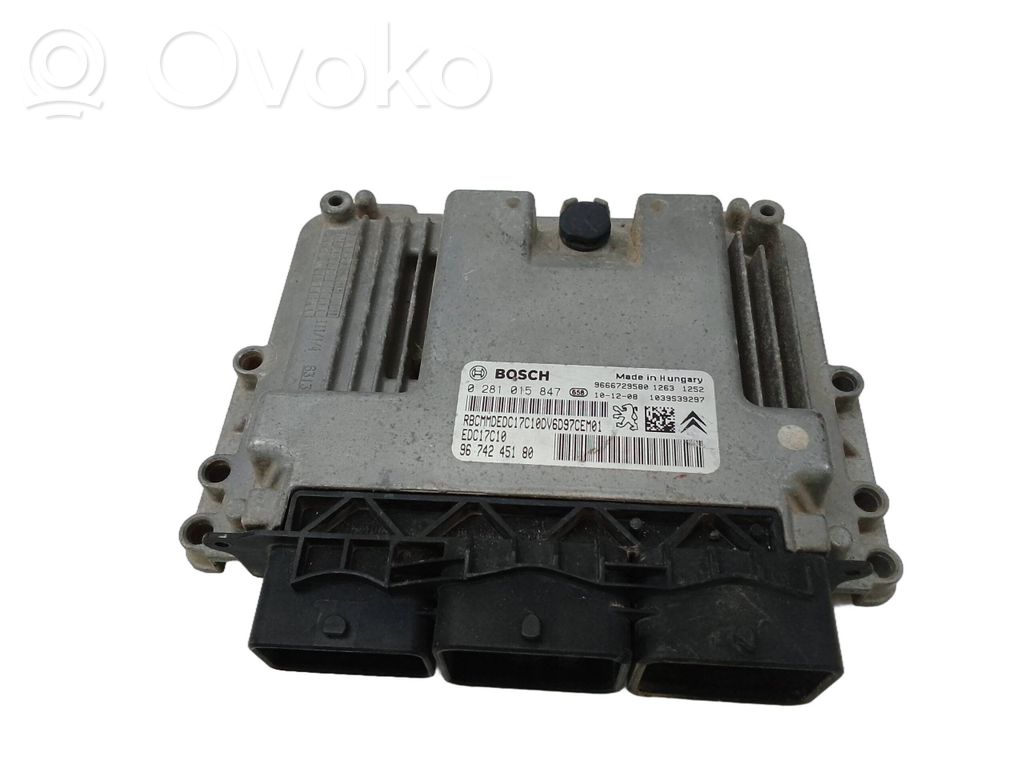 Peugeot 308 SW Sterownik / Moduł ECU