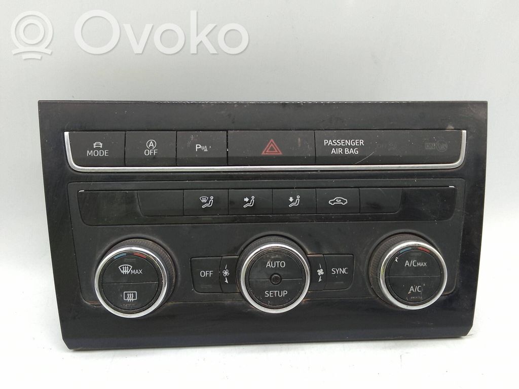 Seat Leon (5F) Console centrale, commande chauffage/clim 