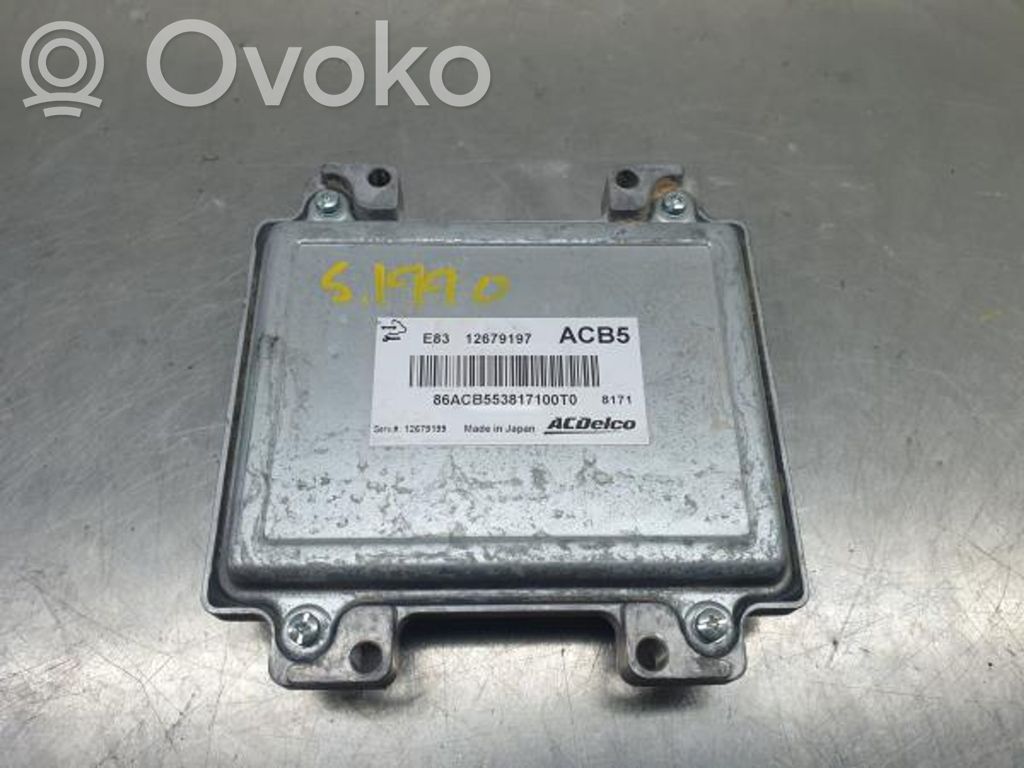 Engine control unit/module   12679197