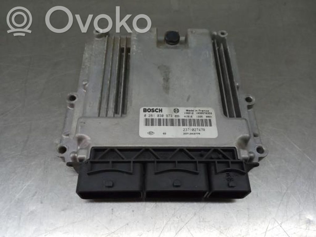 Engine control unit/module   0281030973,1039570359,237102747R