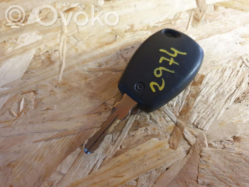 Dacia Logan II Ignition key/card 