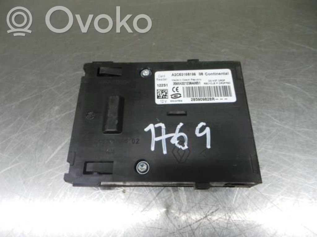 Ignition key card reader   A2C5318518608,285909828R