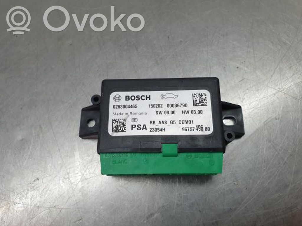 Parking PDC control unit/module   0263004465,23054H,9675749680