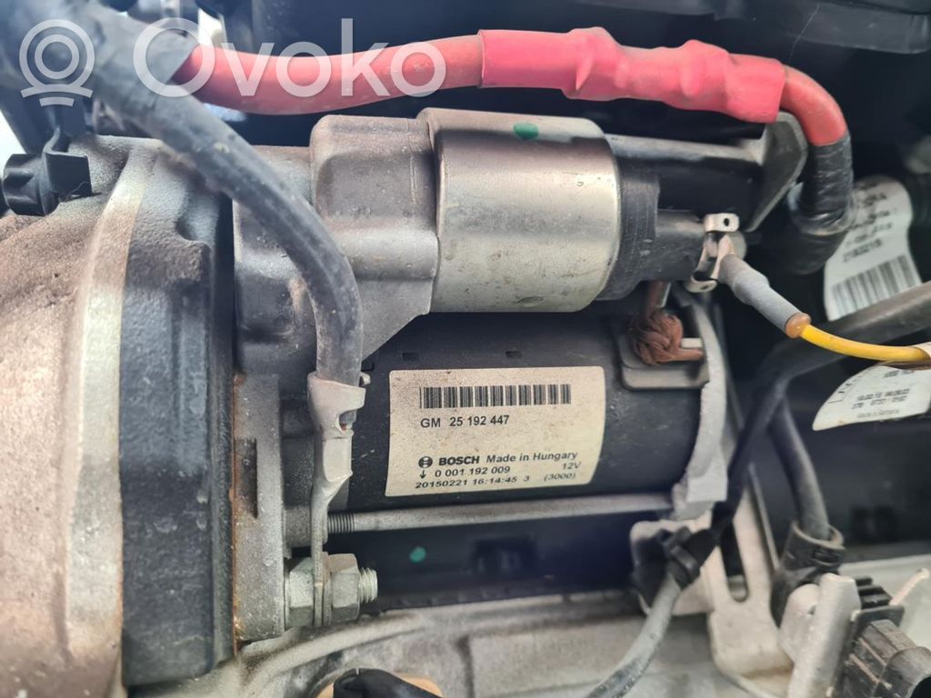 Opel Corsa E Starter motor 