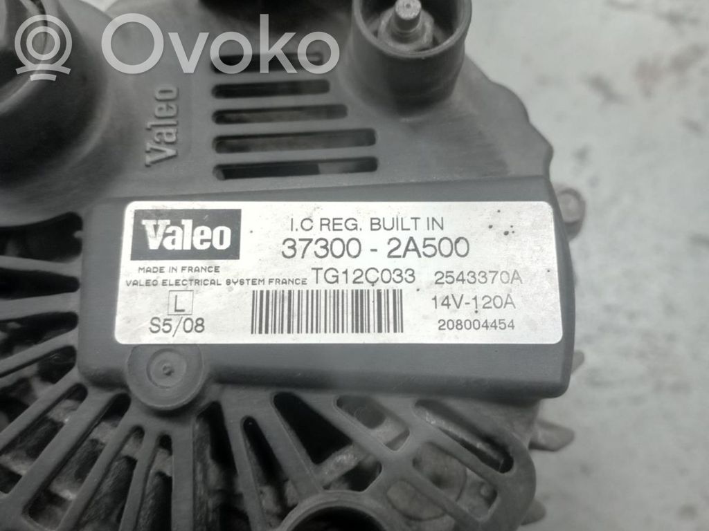 Generaattori/laturi   37002A500,120A,14V,TG12C033,VALEO