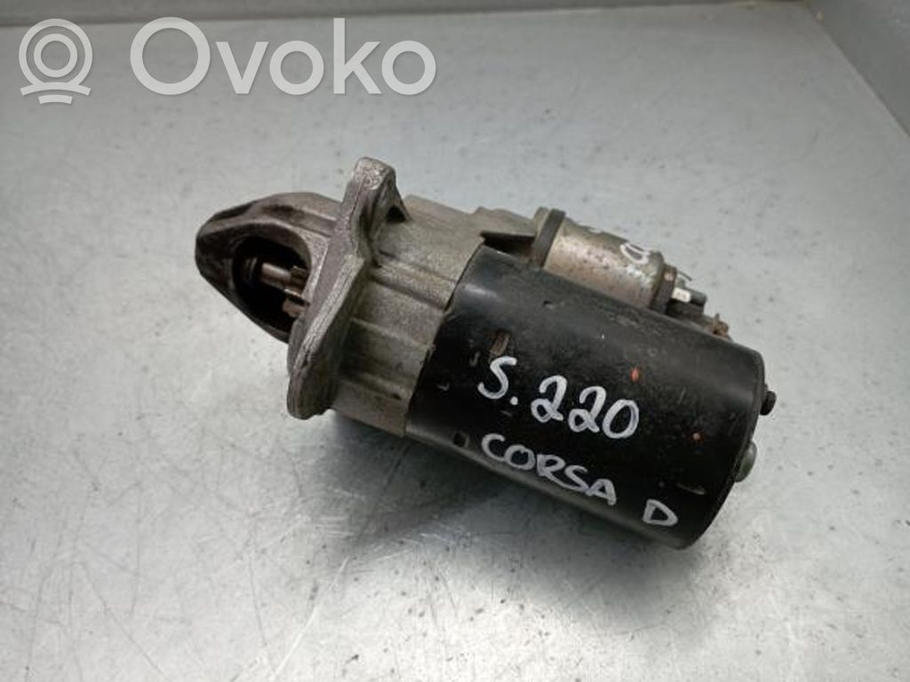 Opel Corsa D Motor de arranque 