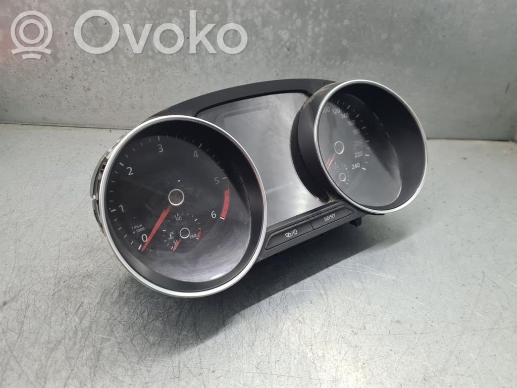Volkswagen Polo V 6R Compteur de vitesse tableau de bord