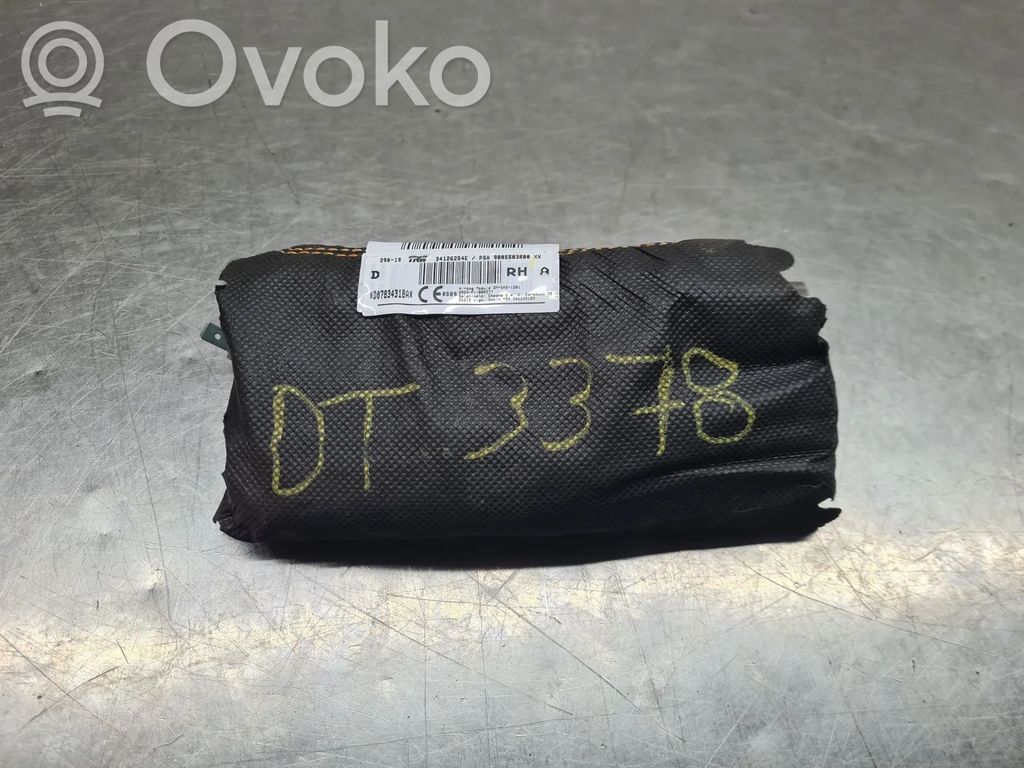 Airbag del asiento   9805583880,34126254E