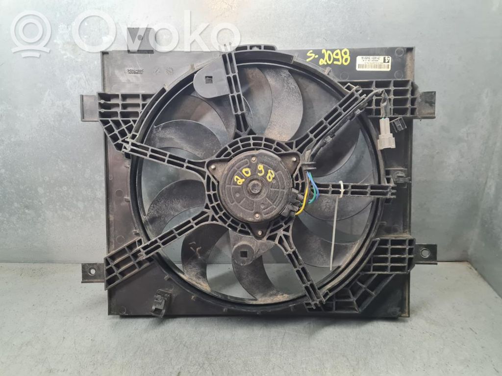 Nissan Note (E11) Elektrisks radiatoru ventilators 