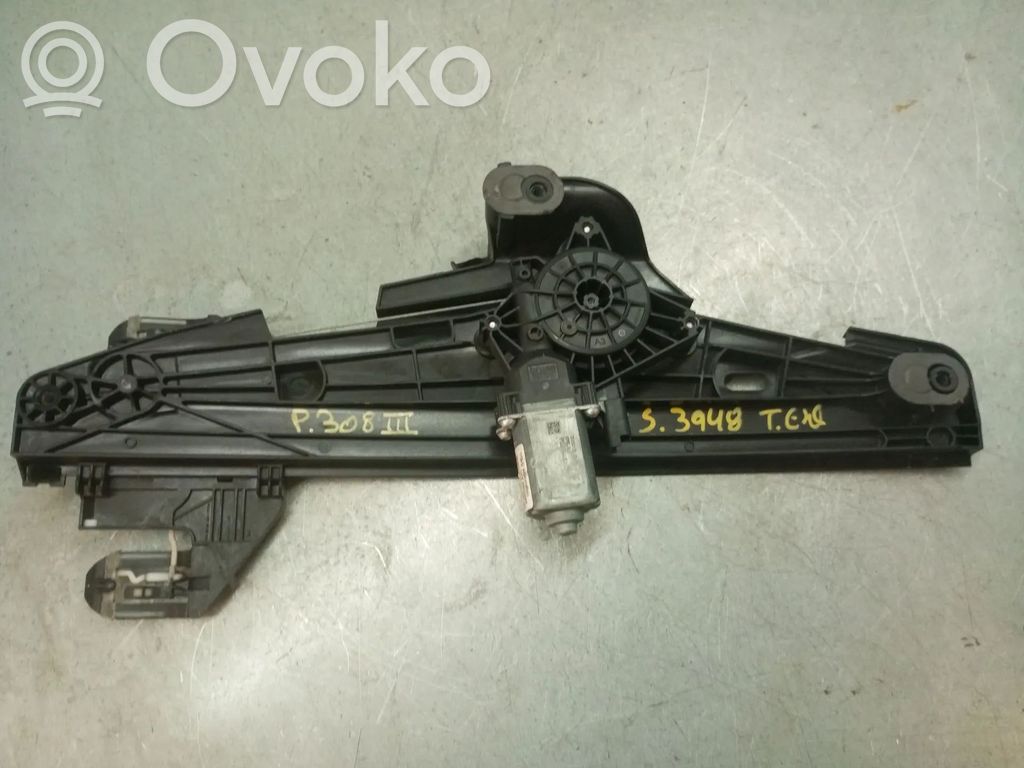 Peugeot 308 Macara geam spate fără motor 
