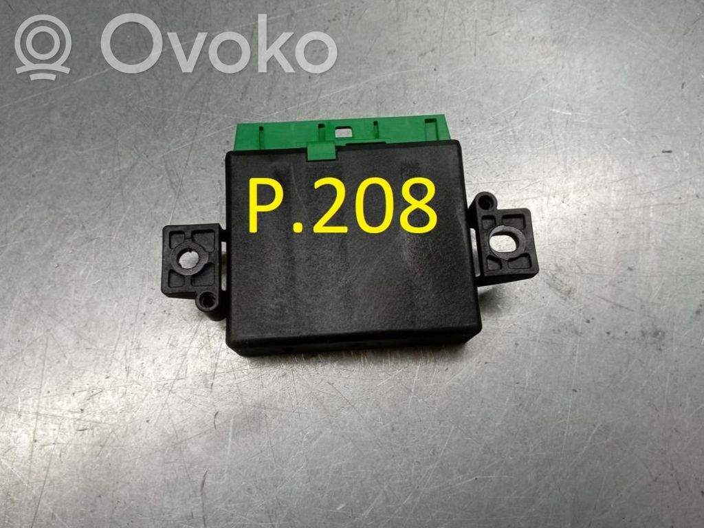 Peugeot 208 I Unitate/modul de comandă parcare PDC 