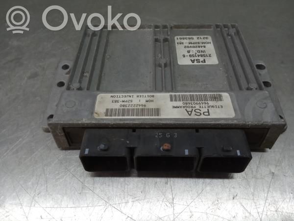 Unidad de control/módulo del motor   9649903680,9642222380