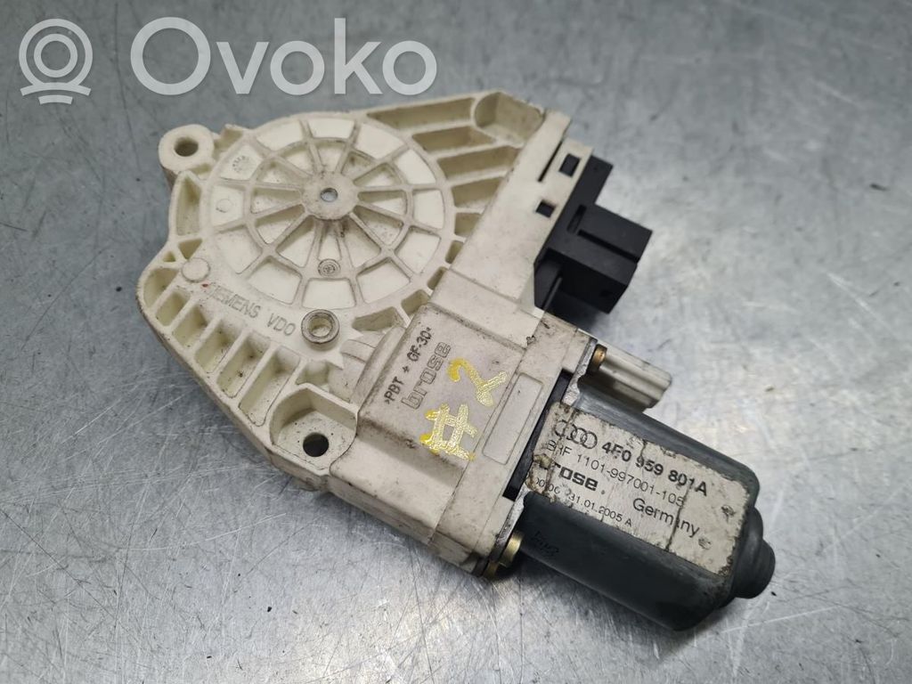 Audi A6 S6 C6 4F Motorino alzacristalli della portiera posteriore 