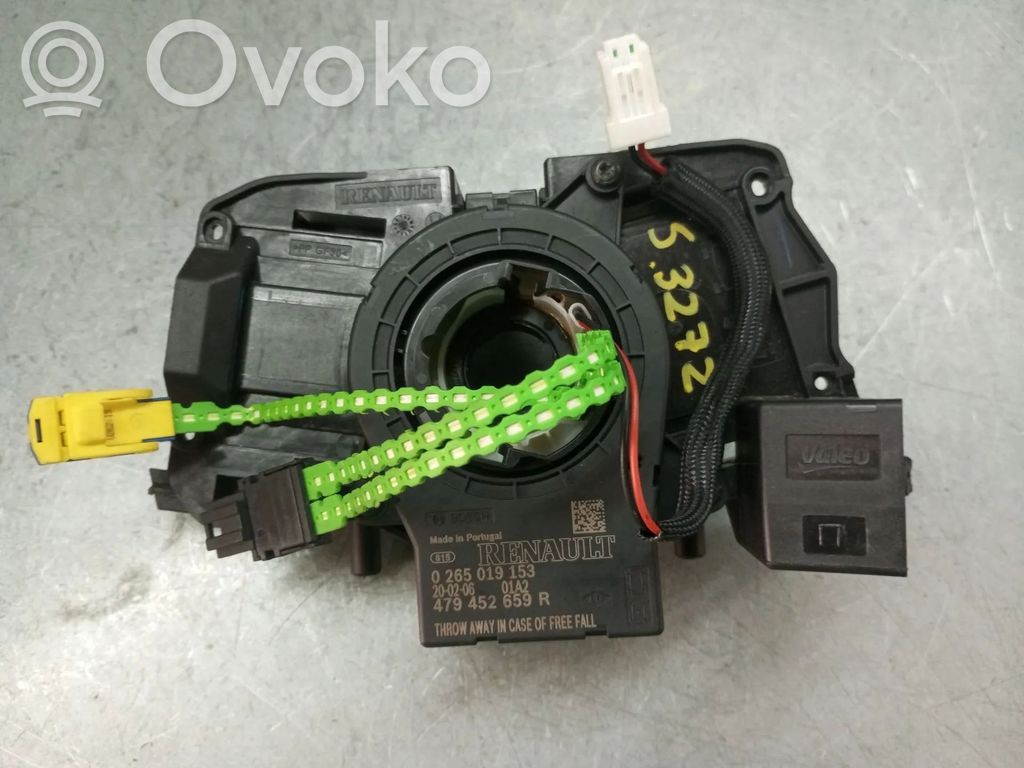 Renault Twingo III Bague collectrice/contacteur tournant airbag (bague SRS) 