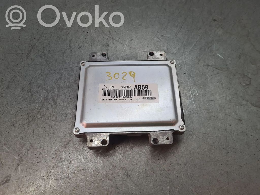 Unidad de control/módulo del motor   12668868,12668866,86AB59K152096371