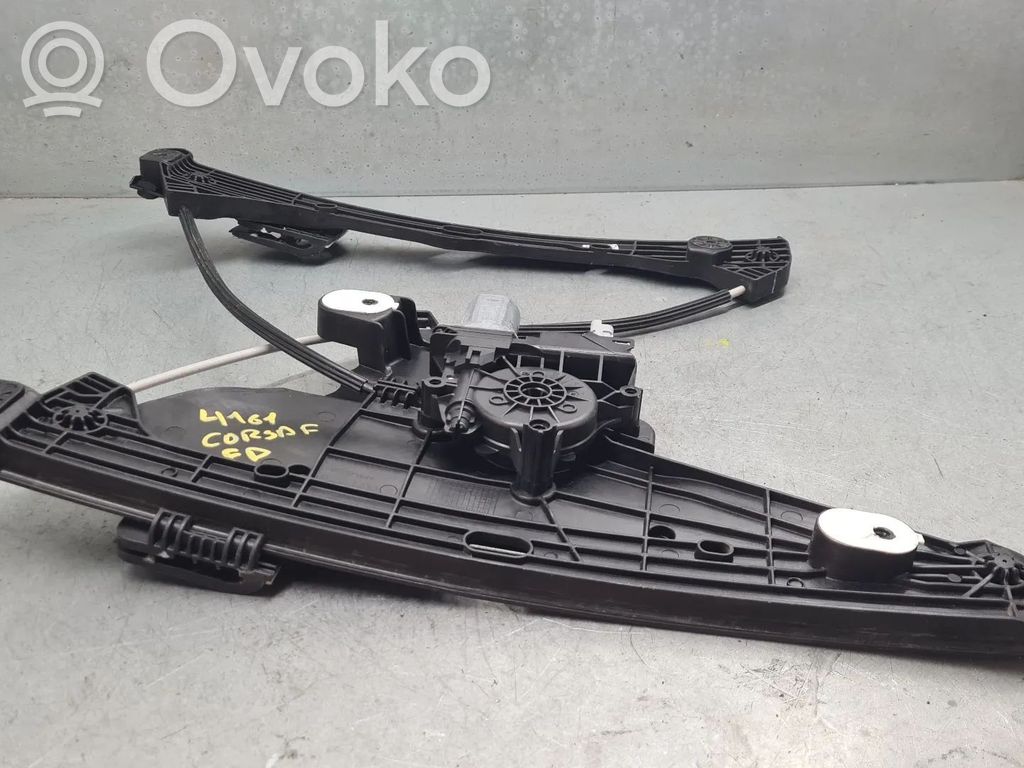Opel Corsa F Etuikkunan nostomekanismi ilman moottoria 