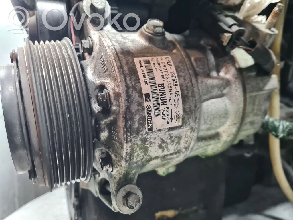 Land Rover Range Rover Evoque L538 Kompresor / Sprężarka klimatyzacji A/C 