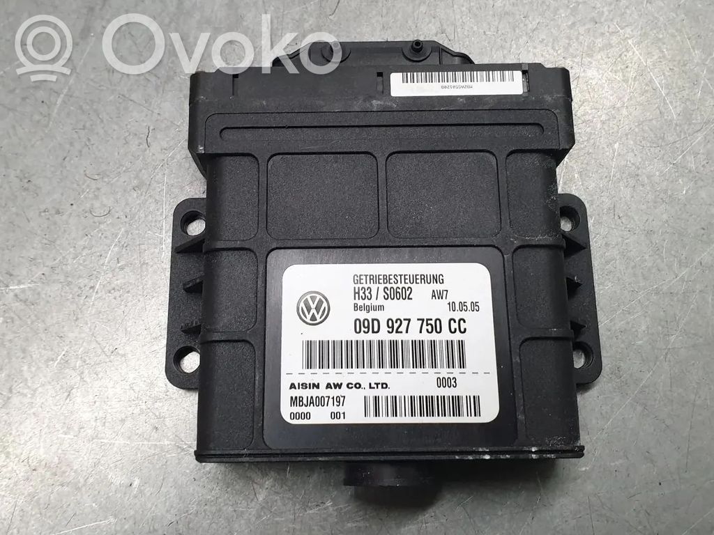 Module de contrôle de boîte de vitesses ECU   09D927750CC