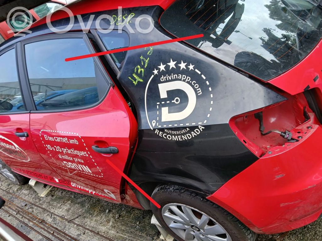 Panou aripă spate