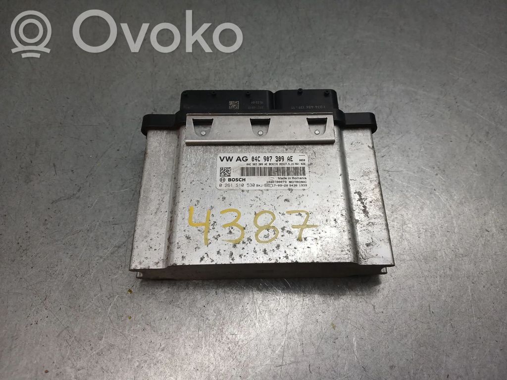 Unidad de control/módulo del motor   04C907309AE,0261S10530,1039T00073