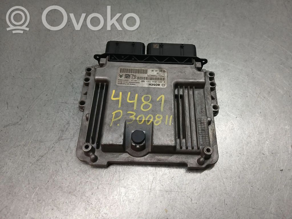 Engine control unit/module   9825318180,0281034189,9806460480,EDC17C60