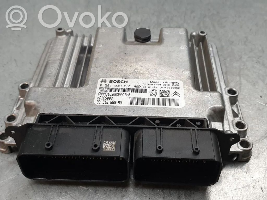 Sterownik / Moduł ECU   9851888980,0281039555,9850563780