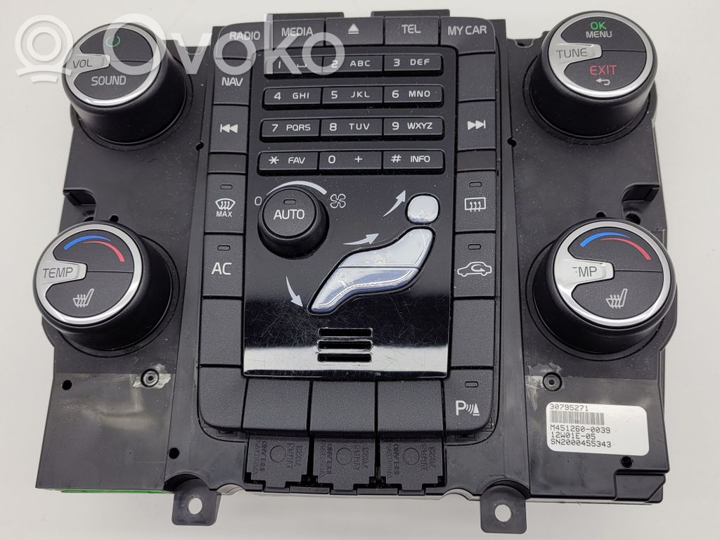 Volvo V60 Climate control unit 