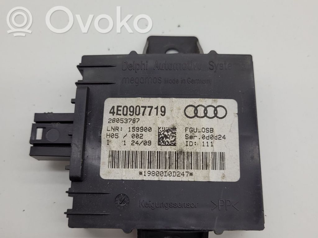 Audi A8 S8 D3 4E Alarm control unit/module 