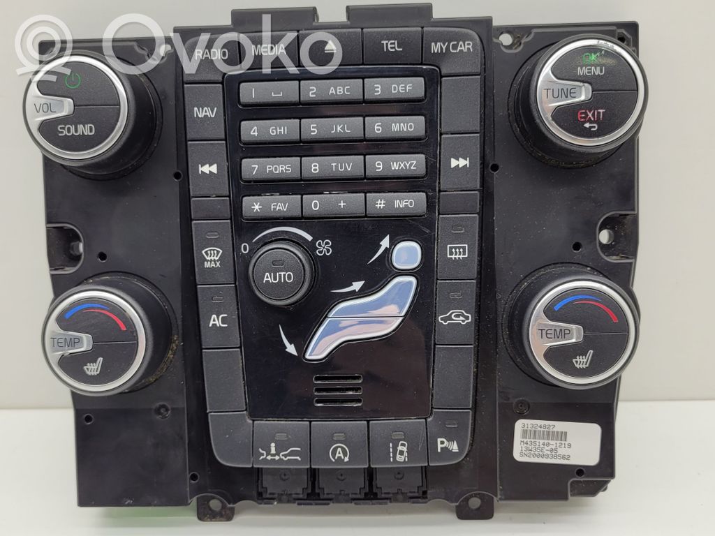 Volvo V60 Climate control unit 