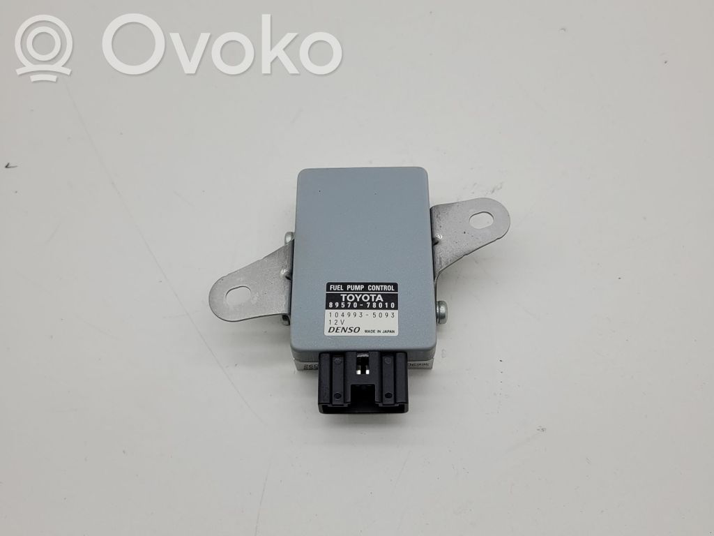 Lexus NX Fuel injection pump control unit/module 