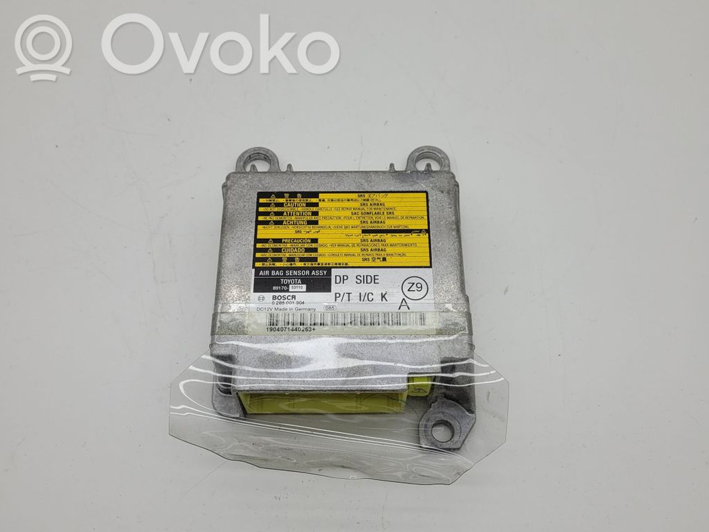 Lexus IS 220D-250-350 Airbag control unit/module 