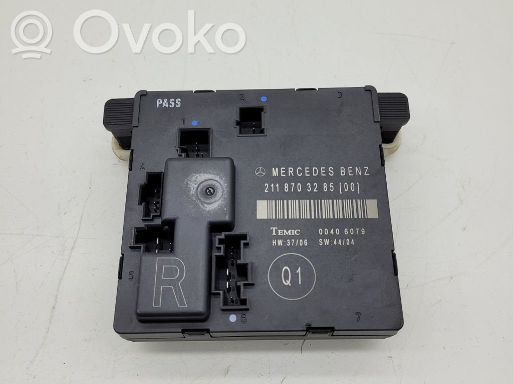 Mercedes-Benz E W211 Door control unit/module 