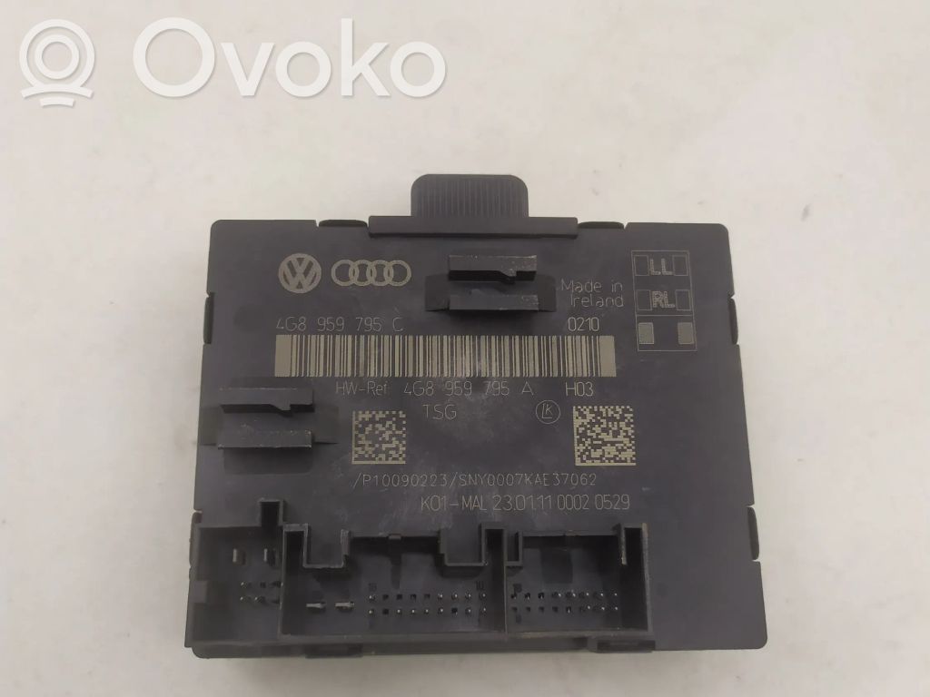 Audi A7 S7 4G Unité de commande module de porte 